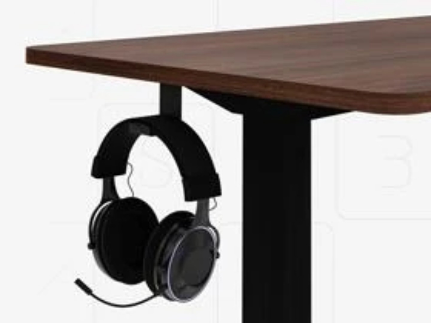 Стіл з електрорегулюванням висоти Mealux PowerDesk Duo Walnut (EVO-242 Duo Walnut /B) — фото 4